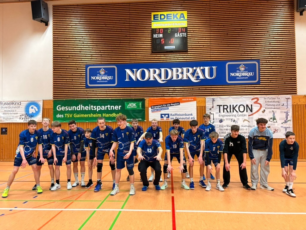 Auswärtssieg 30:34 in Gaimersheim 