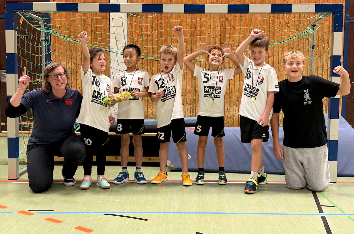 Aufregung gepaart mit  Vorfreude - Handballturnier der Minis in Dachau